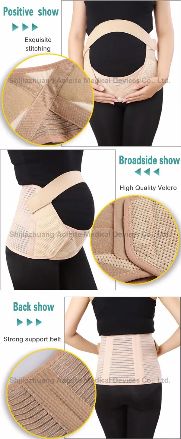 adjustable elastic pregnancy support belt/fajas/maternity back