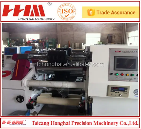 Shaftless wrapping paper bobbin slitters machinery,pvc film slitting and rewinding machine