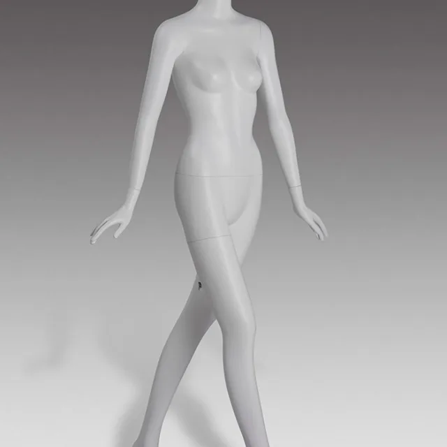 egg head fancy female mannequins for window display