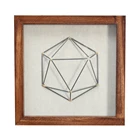 Metal Triangle Modern Room Divider Custom Hanging Wall Home Decoration