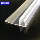 anti collision plastic PVC bar waterproof shower room glass door sealing strip plastic bar strip PVC glazing seal