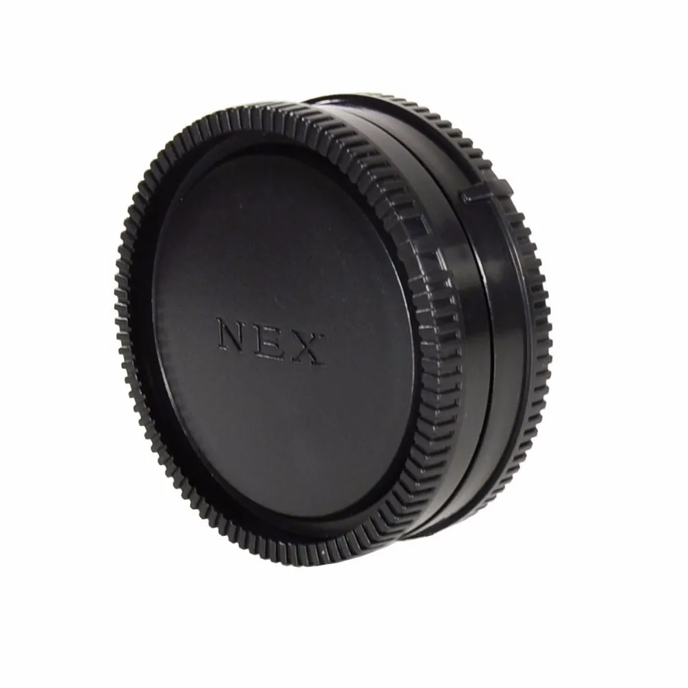 Camera Body Cap And Rear Lens Cover Set Kit For Sony E Mount Nex