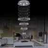 Wall Electronic White Crystals Chandelier
