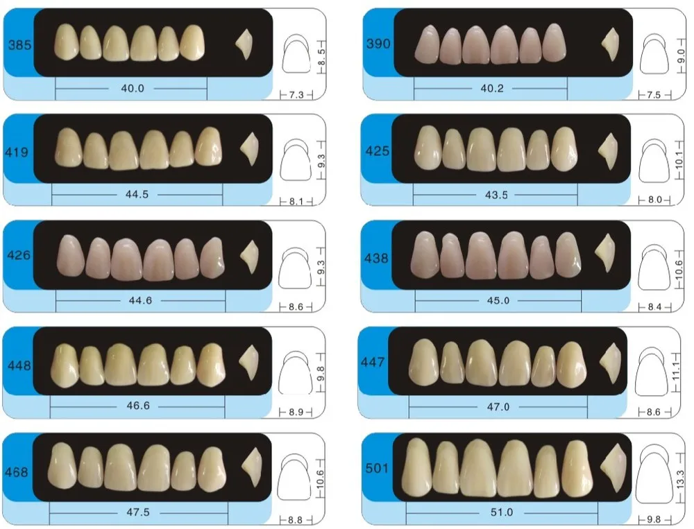 Factory Acrylic Dentures False Teeth Material With Ce And Iso