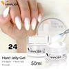 venalisa new milkly white nail uv builder gel jelly thick camouflage gel 50ml soak off nail art private label oem led gel