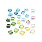 High Quality Cute Office Magnet Type Creative Souvenir Macarons Color Glass Mosaic Fridge Magnet