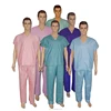 Fashionable medical disposable scrub/scrub suit/nurse hospital uniform designs