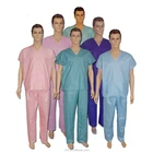 Fashionable medical disposable scrub/scrub suit/nurse hospital uniform designs