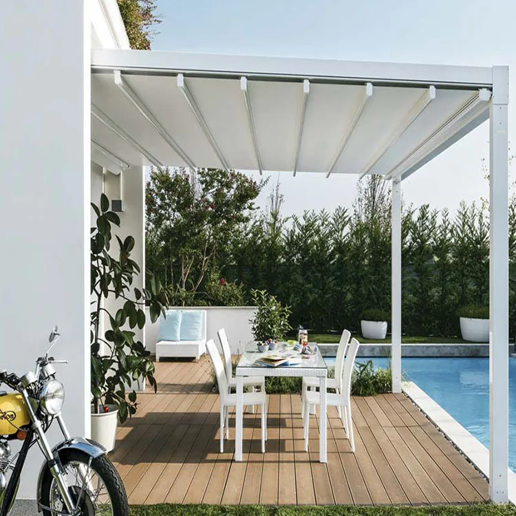 Motorised Awnings Retractable Roof