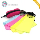 Manufacturer Custom Logo Printed Sublimation Microfiber Lens Cleaning Cloth