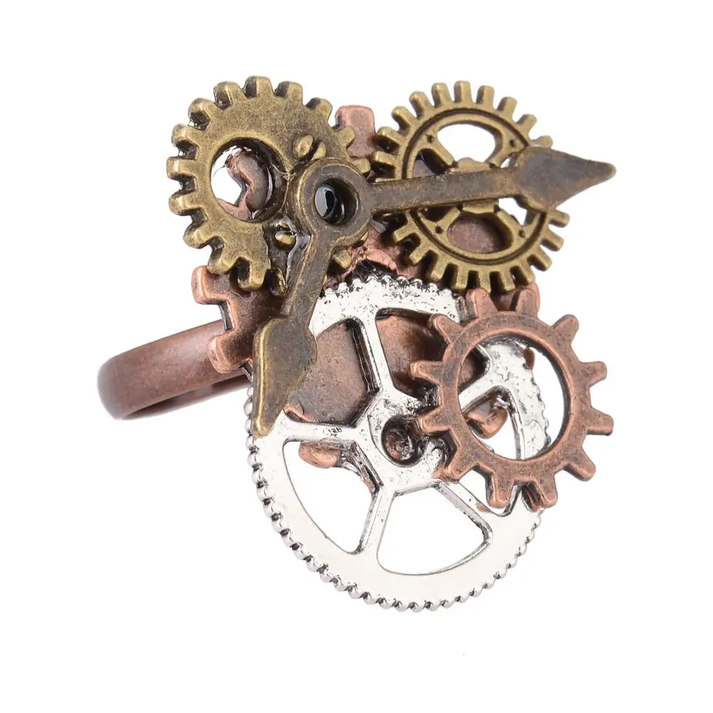 2 Clock Charms Antiqued Silver Big Ben UK Charms 27mm Steampunk
