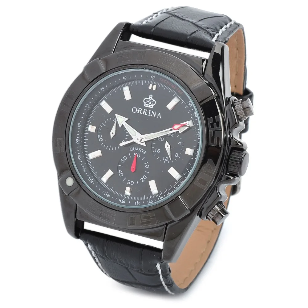 New Arrival Fashion Top Brand Luxury Quartz Analog Watches For Men Leather Military Mens Wrist Watch Sports Wristwatches