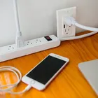 USB Charging Ports Mini Power Strip with 4 Sockets Plug