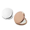 High Quality Simple Style Custom Laser Logo Durable Mirror Finished Solid Stainless Steel Compact Mirror