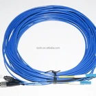 Singlemode duplex armoured FC to LC jumper duplex optical patch cord