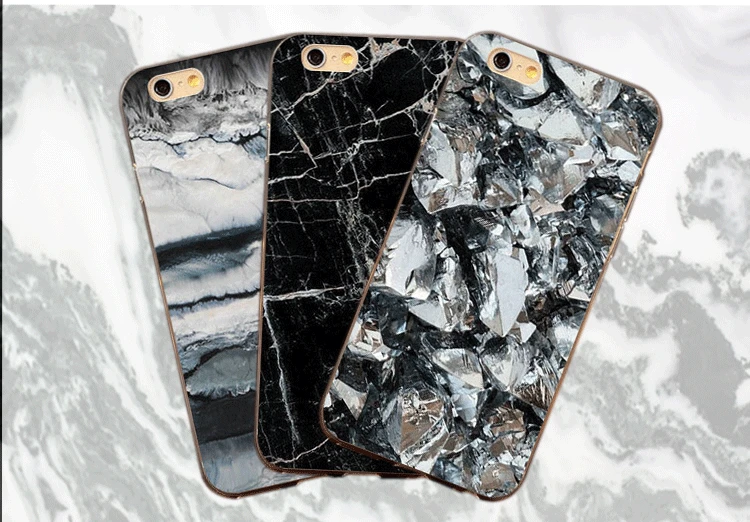 Color Printing Stone Case for Cell Phone With Marble for iphone 6 Cover Case
