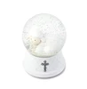 Personalized Elegant keepsake musical snow globe resin water globe