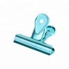 One-Stop Service Clips Metal Clip Wholesale Office Tool Supplies Stainless Steel Silver Metal Bulldog Letter Clips