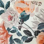 Custom design digital print textile 2017 wholesale silk fabric
