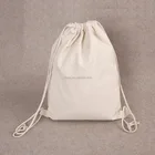 cotton fabric small drawstring packaging bags