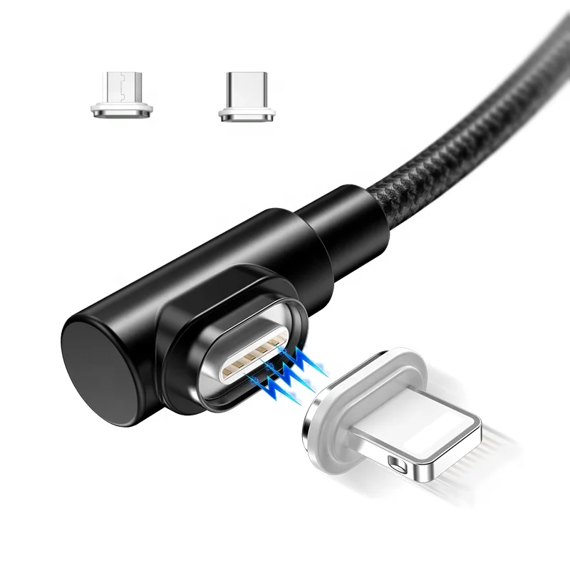 Alibaba best sellers 3 in 1 Connectors cable usb magnetic For Iphone And Android - ANKUX.COM