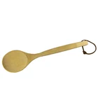 High Quality Beech Material Hand Salad Server spoon taste tools