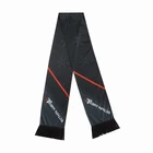 Promotional fans scarf knitted fashionable football neck scarf
