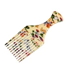Wholesale cutting beard comb plastic hair straightener comb