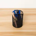 pen pot 3 compartment desk organizer metal magnetic wire mesh pen pencil holder