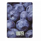 Custom tempered glass digital scale Electronic Kitchen food scale 5kg