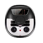 Home All In One O2 Bubbles Heat Therapy Foot Spa Bath Massager with Rolling Massage