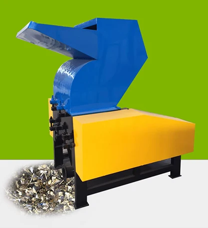 PE PP PVC PET Plastic Bottle Crusher Machine
