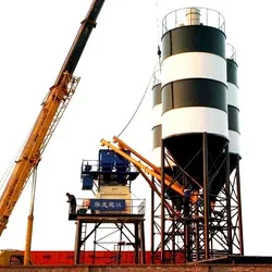 mobile concrete mixing plant