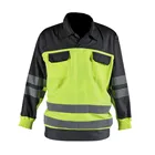 cheap Hi-Vis safety long sleeve shirt with cotton micro-mesh