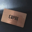 Custom Engraved Stainless Steel / Aluminum Metal Business Cards