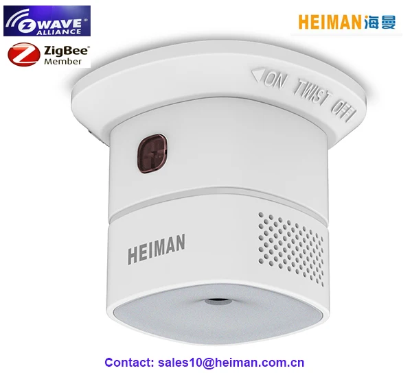 China factory price mini zigbee carbon monoxide detector with DC3V lithium battery - ANKUX.COM