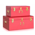 best selling functional colorful metal storage trunk