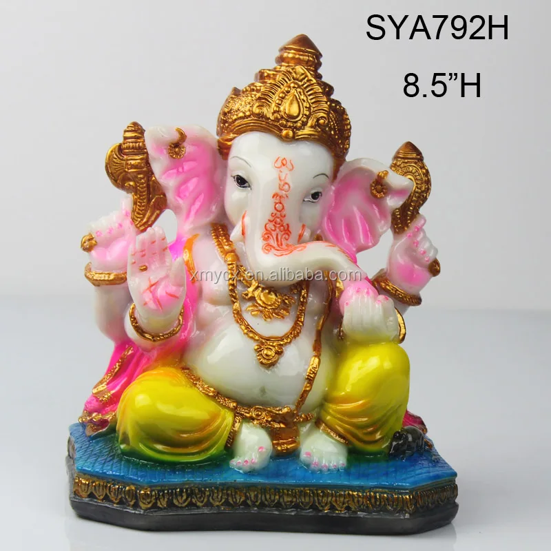 Polystone Hindu God Murti Pooja Statues Indian Stone Ganesh Idol Buy
