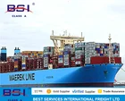 shipment ship from china shipping to canada Charlottetown Edmonton FCL LCL container forwarder agent service