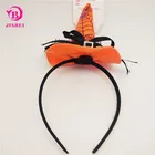 New Halloween Party Decoration Witch Hat Headband Orange Mini Top Hat Headband Festival Headdress For Girls
