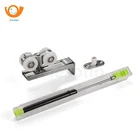 Soft closing aluminum alloy wooden wardrobe door hanging roller wheel