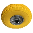 Serviceable 10 inch hand truck PU foam tires