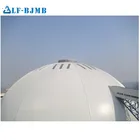 Philippine Space Roof Truss Structure Dome Coal Warehouse