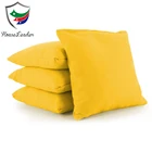 High Quality Standard Size 60 different Solid Color All Weather Plastic Resin Filled Cornhole Bags