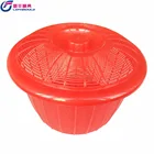 household kitchen plastic injection rice/ fruit/ vegetable wash basket mould/drain basket mould