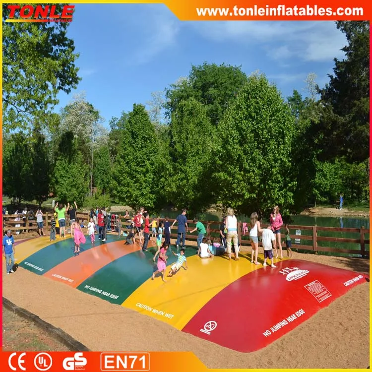 2015 Hot Sale Outdoor Kangaroo Jumper Inflatable Jump Pillow Giant