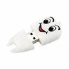 Hot Novelty Cartoon White Tooth Pvc 1Gb 128Mb Usb Flash Drive 32Gb Dental Clinic Pen Drive Dentist Storage Memory Stick Pendrive
