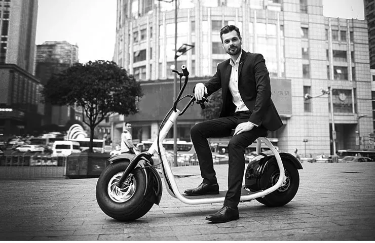 Popular city 2 wheels electric scooter 1000W long range Electric Scooter, Electric motorcycle