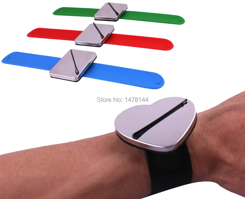 Free Shipping Wrist Strap Silicon Magnetic Bracelet for Metal Bobby Pin Clips Accessories