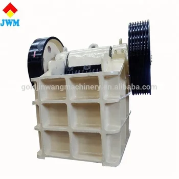 finely processed jaw stone crusher with electric machinery